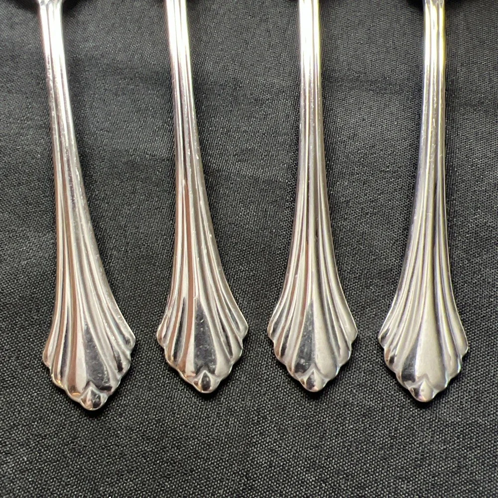 4‎ - Oneida BANCROFT Glossy Stainless USA Flatware 7